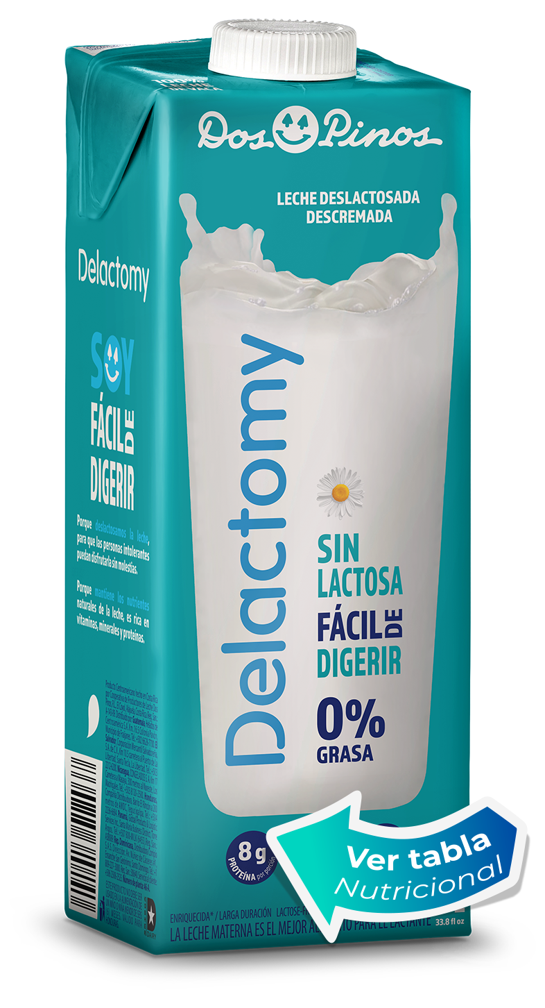 Leche sin lactosa desnatada 0% MG 1l